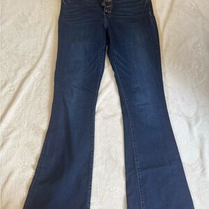 Women's Blue Flared Jeans